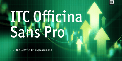 ITC Officina Sans Font Poster 1